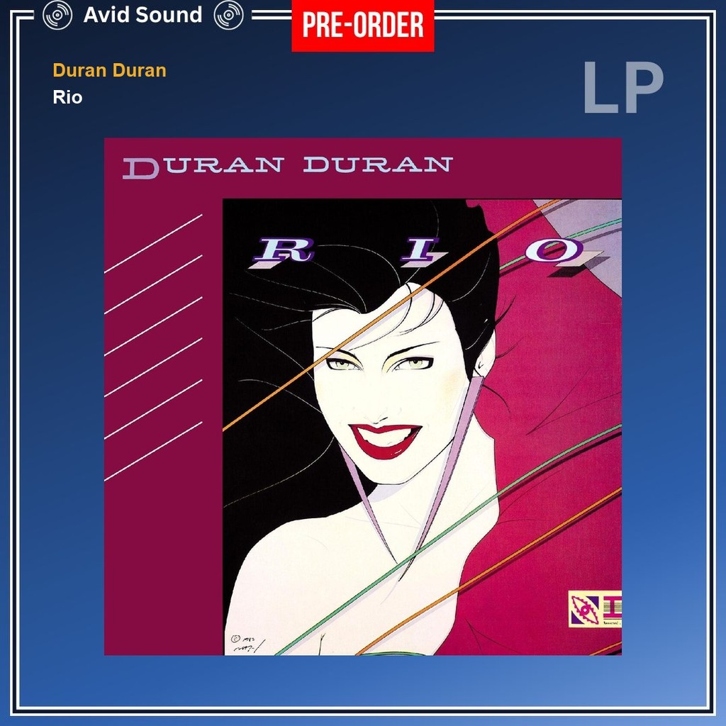 Pre-Order แผ่นเสียง Duran Duran Rio ใหม่ ซีล Duran Duran Vinyl LP