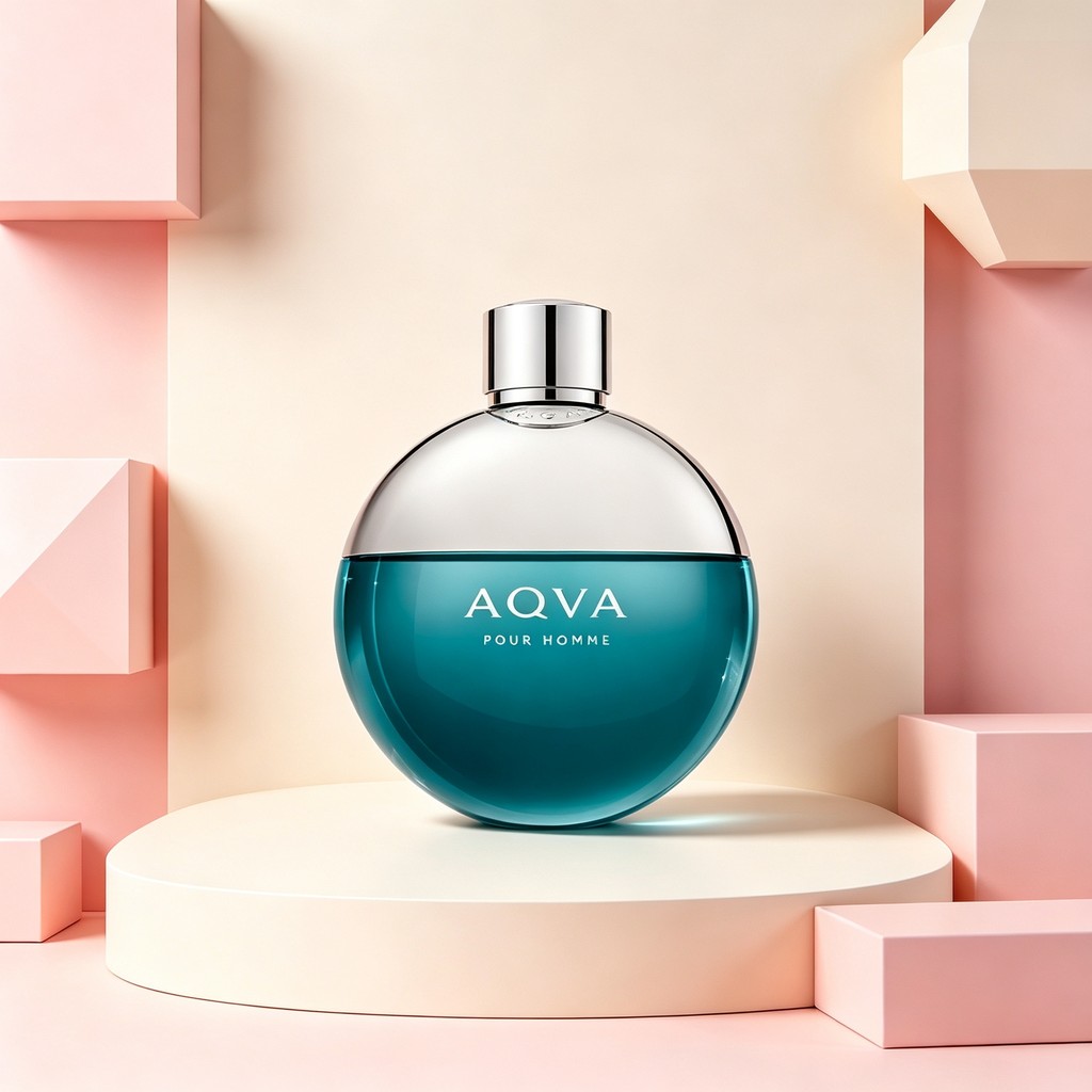 Bvlgari Aqva Pour Homme Mens น้ําหอมที่ไม่ซ้ํากันรอบ Aqua Blue Crystal ขวดกรอบ Ocean Marine กลิ่นน้ํ