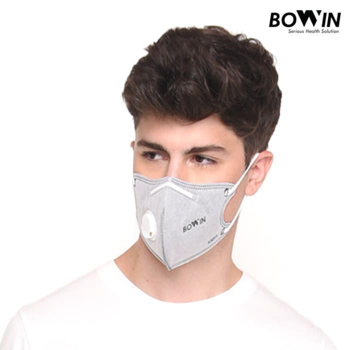 BOWIN N95 CV ANTI-POLLUTION MASK - GREY Health Mask