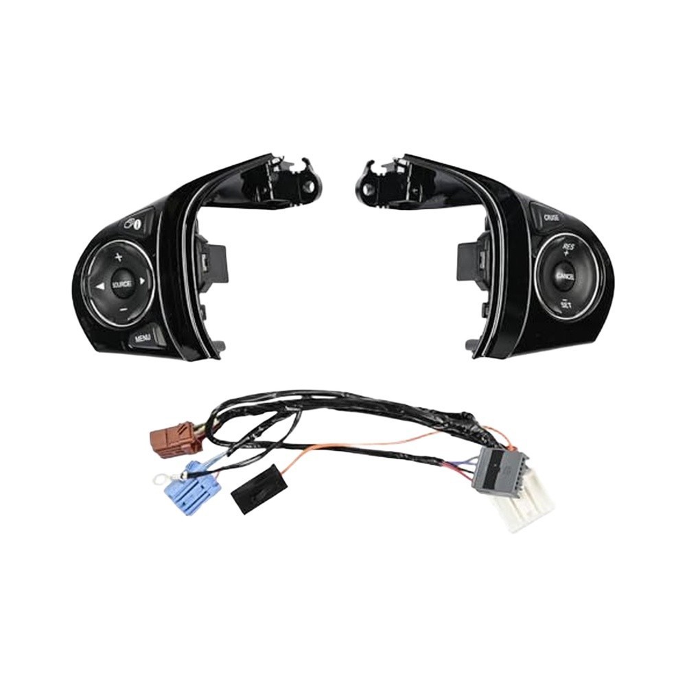 {จัดส่งรวดเร็ว}สวิตช์ควบคุมพวงมาลัย 1 คู่สําหรับ Civic 35880-TR6-A01 35880-TR0-A02
