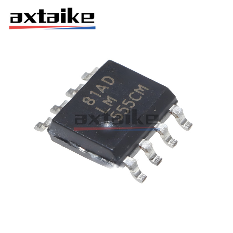 10PCS LM555CMX SOP-8 LM555 ซม.LM555 555 ซม.สําหรับ SE555 NE555 Precision Timing IC SMD 4.5V-16V LM55