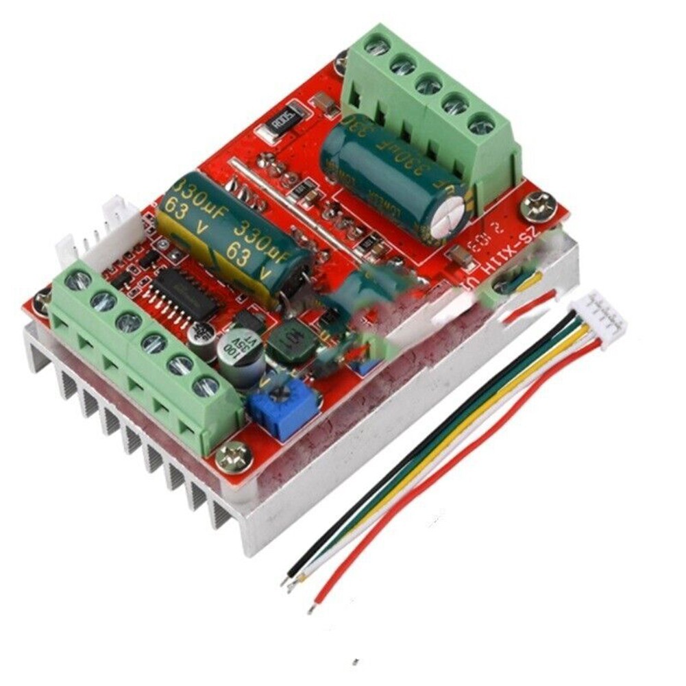 DC 12/24/48V-BLDC 6-60V 400W/3 เฟส-Brushless-Motor-Controller Driver-Board