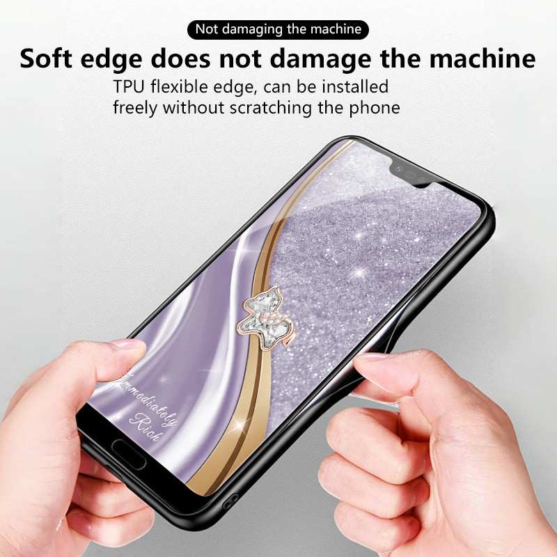 เคสสำหรับ Samsung A20 A20s A30 A21s M10s เคสโทรศัพท์ม้าเล็กเปลือกแก้วกันกระแทก ราคา ถูกที่สุด ดีลบีเคเค แกลเลอรีภาพที่ 8