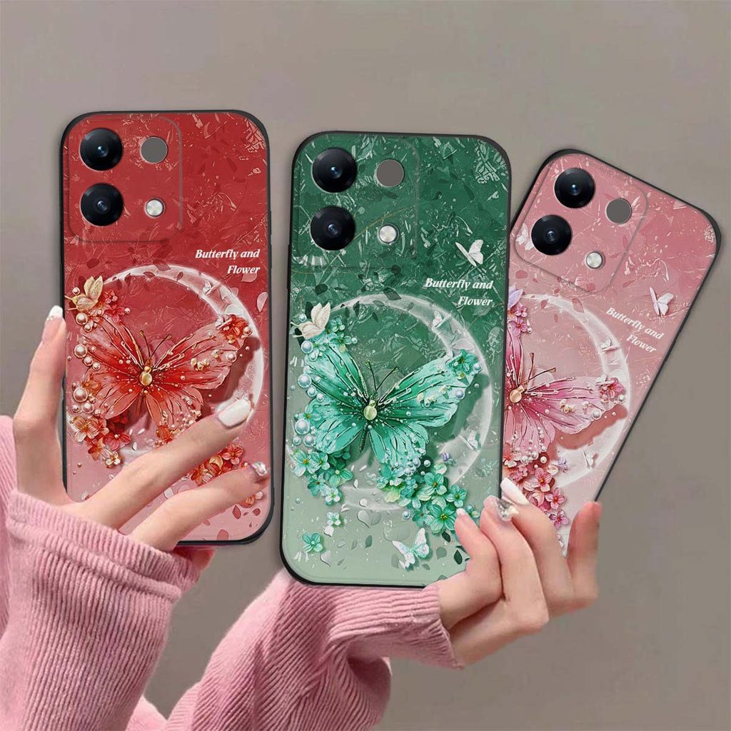 เคส Xiaomi Poco X6 / X6 Pro / X6 Neo พร้อมประกาย แสงดาว พิมพ์หรูหรา