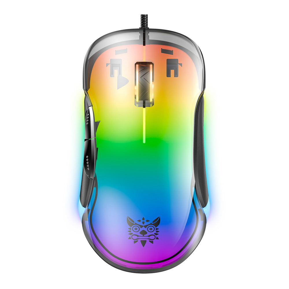 MOUSE (เมาส์) ONIKUMA CW925 RGB GAMING (BLACK) ###
