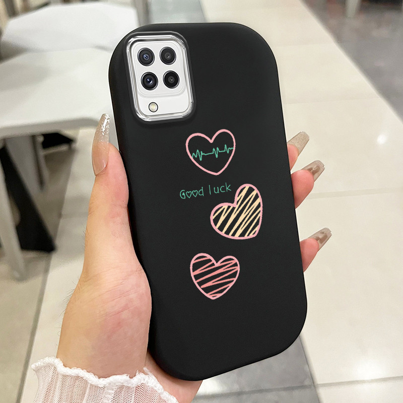 เคส ใช้ได้กับ Samsung A22 M22 M32 เคสแฟชั่นน่ารัก