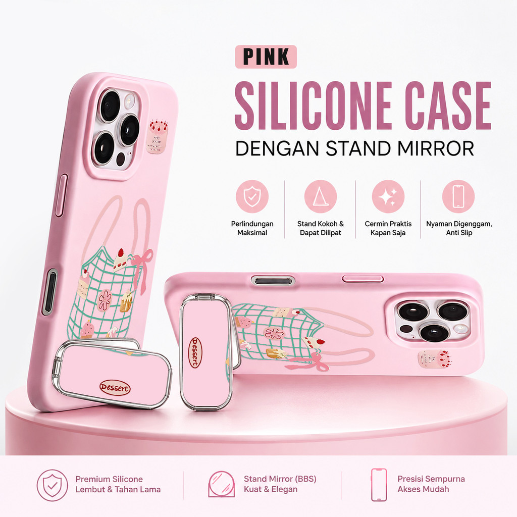 [Bypik2_Id] เคสซิลิโคนเค้กความงาม Hp Infinix Smart 20 Hot 60 Pro Plus 60I 50I Itel P55 4G Smart 10 9
