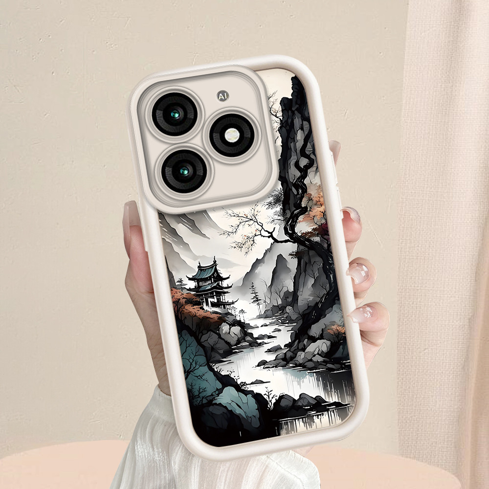 เคสโทรศัพท์ HP สําหรับ Itel A70 กรณีการ์ตูน Kesing ป้องกันเลนส์ TY S2-1826