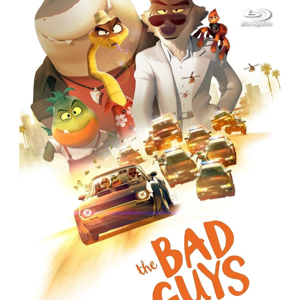 The Bad Guys (2022) บลูเรย์ Blu-ray ⭐7.5/10 Sam Rockwell