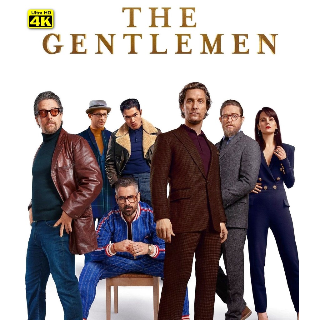 4K - The Gentlemen สุภาพบุรุษมาหากัญ (2019) 4K UHD ⭐7.7/10 Matthew McConaughey