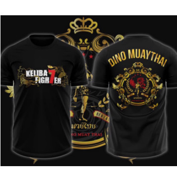 เสื้อยืดคอกลมไมโครไฟเบอร์ Dino Muaythai