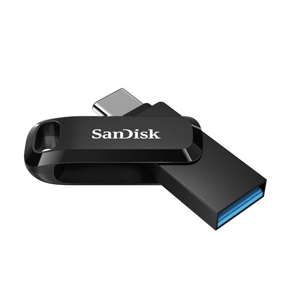 128 GB FLASH DRIVE (แฟลชไดร์ฟ) SANDISK ULTRA DUAL DRIVE GO USB TYPE-C (SDDDC3-128G-G46) >