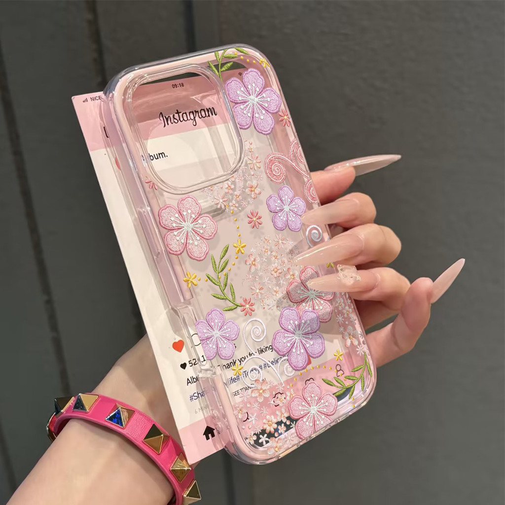HP [Shop Blouse] Flower Case Vivo Y500 T5 Pro 5G Y05 Y31D Pro Y11D Y21D V70 Y29 4G Z11 V50 Y400 Iqoo