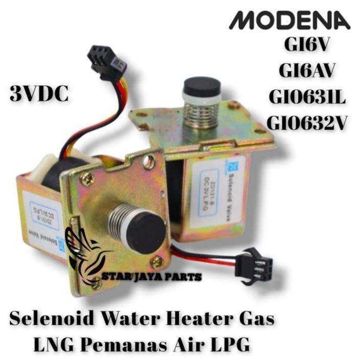 MODENA GI 6V, 6AV, 0631L, 0632V GAS Solenoid, LNG เครื่องทําน้ําอุ่นแก๊ส Solenoid LPG เครื่องทําน้ํา