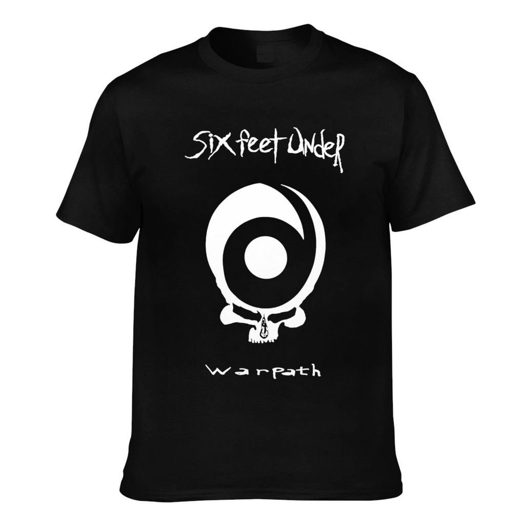 Casual Tee Six Feet Under Warpath Vintage Tshirt For Man Clothes