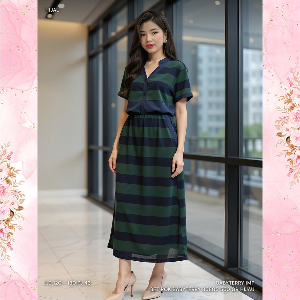 BABYTERRY SKIRT SET 35805 550 GR STOCK AS SHOWN IN AND UPDATE