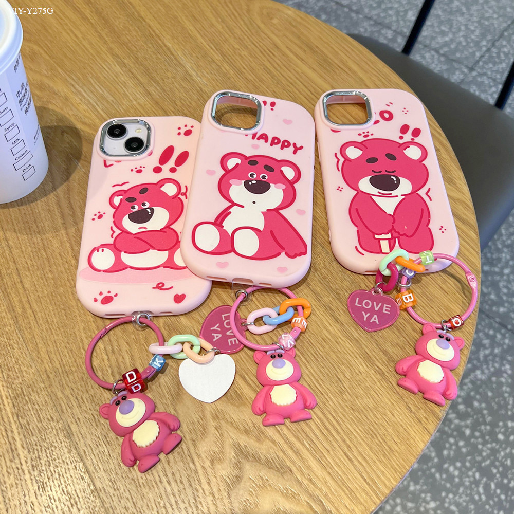 เคส For VIVO Y27 Y27S Y28 Y28S Y29 Y30 Y33S Y33T 4G 5G เชือกเส้นเล็ก ฟรีเชือกเส้นเล็ก ลายการ์ตูน GSK