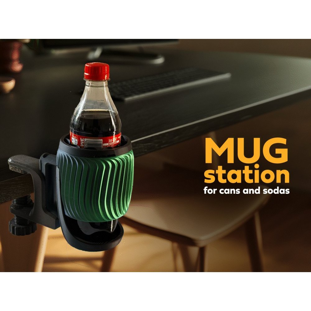 Mug Station - ที่วางแก้วและเครื่องดื่ม จัดมุมกาแฟ