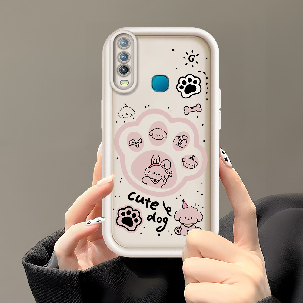 VIVO Y12 Y15 Y17 1902 สําหรับ Softcase เคสโทรศัพท์ HP Cassing Kesing กระต่าย Cat Claw C8 2839 DLJ 33