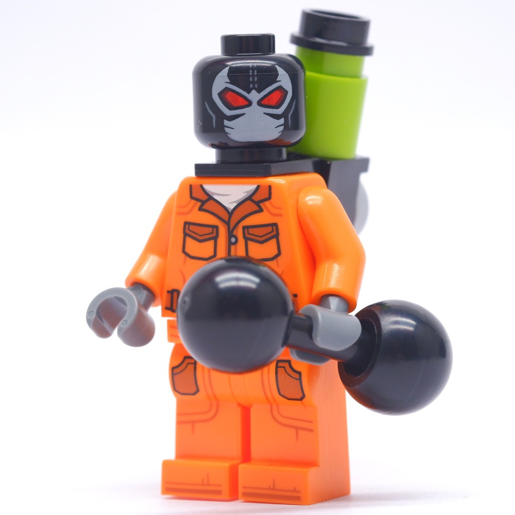 Pearbrick |พร้อมส่ง| Bane Prison Jumpsuit New 2025 จากชุด 76300 | งานลิขสิทธิ์ของแท้ DC