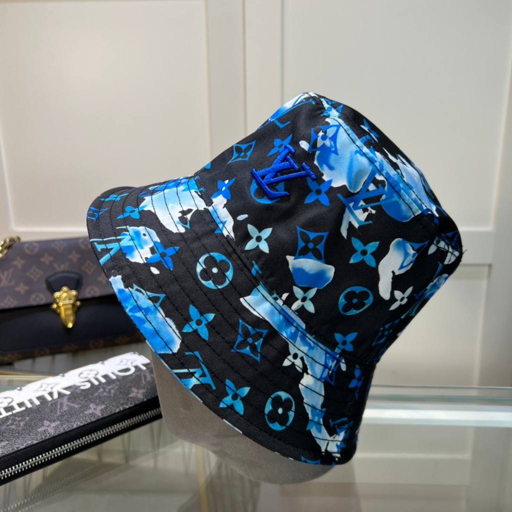 LV888 หมวกลําลองแฟชั่นพิมพ์ลาย G สีเบจ