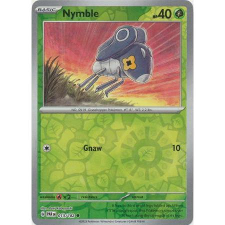 Pokemon Nymble Card - 013/182 - Common Reverse Holo