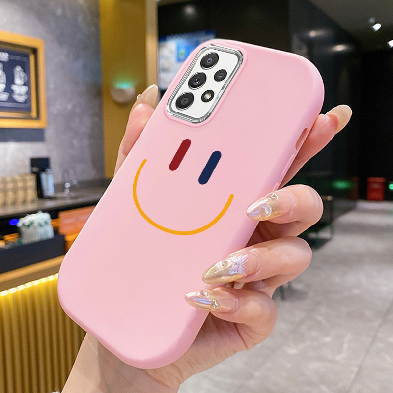 เคส ใช้ได้กับ Samsung A52 A52s Minimalist Smile Case