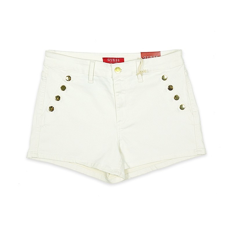 GUESS กางเกงขาสั้นผู้หญิง-Q3GD49D4ZH0