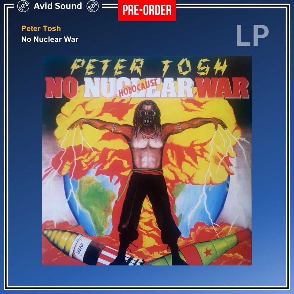 Pre-Order แผ่นเสียง Peter Tosh No Nuclear War ใหม่ ซีล Peter Tosh Vinyl LP