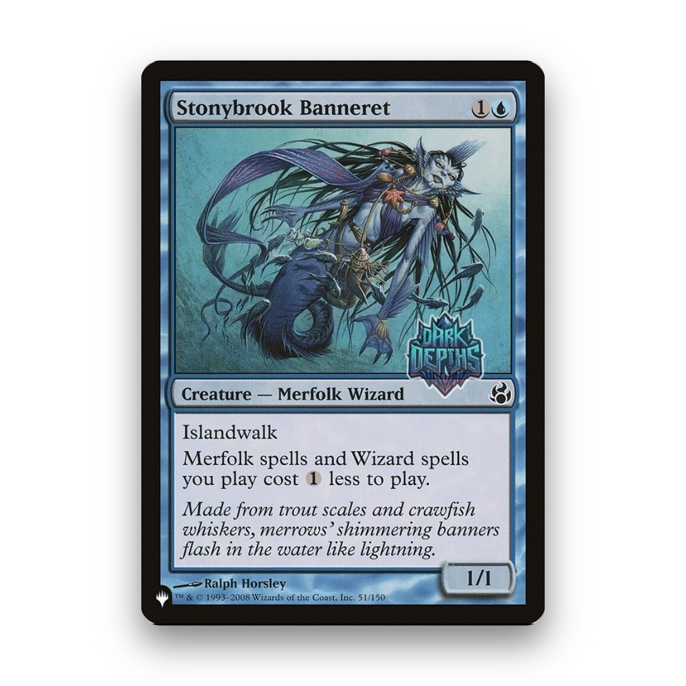 [MTG] Stonybrook Banneret (#MOR-51) [PLST] [BLUE] [COMMON] | Magic the Gathering