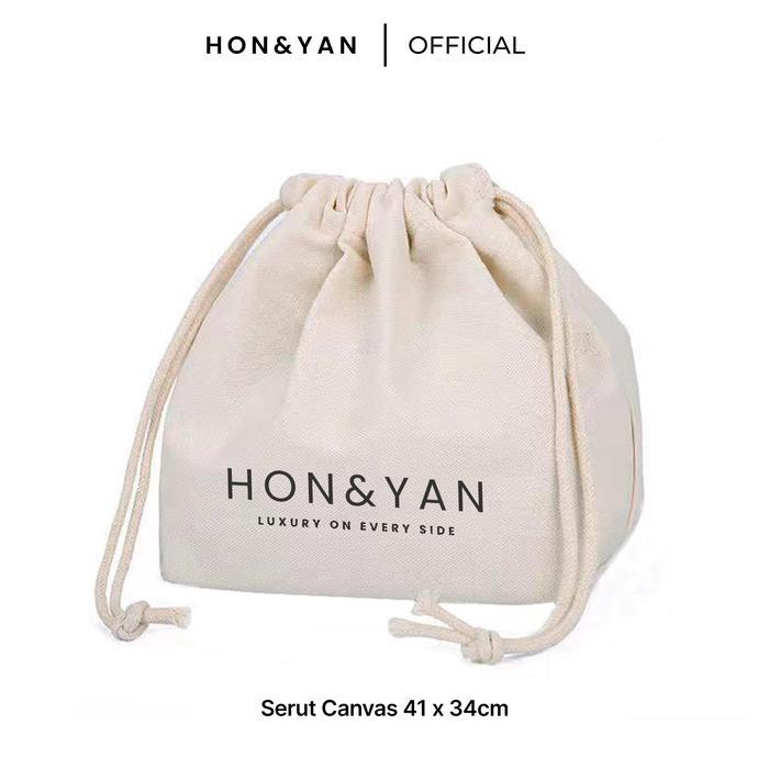 HONYAN Original Branded Tote Bag กระเป๋าผ้าใบผู้หญิง Drawstring Bag