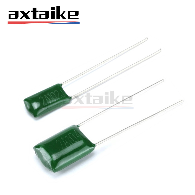 50PCS โพลีเอสเตอร์ฟิล์มตัวเก็บประจุ 400V 10nF 15nF 22nF 2G103J 2G153J 2G223J 0.015uF 0.022uF 2G103 2