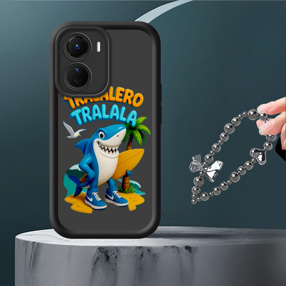 LOKAL [จัดส่งในพื้นที่] IQOO Z6 Z9X 5G Z7I Z9 Lite Turbo + U1X U5X Neo 9 Phone case TRALALERO TRAALA