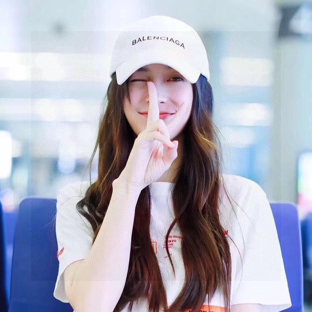 หมวกเบสบอล LA ปักลายสีขาว LV888