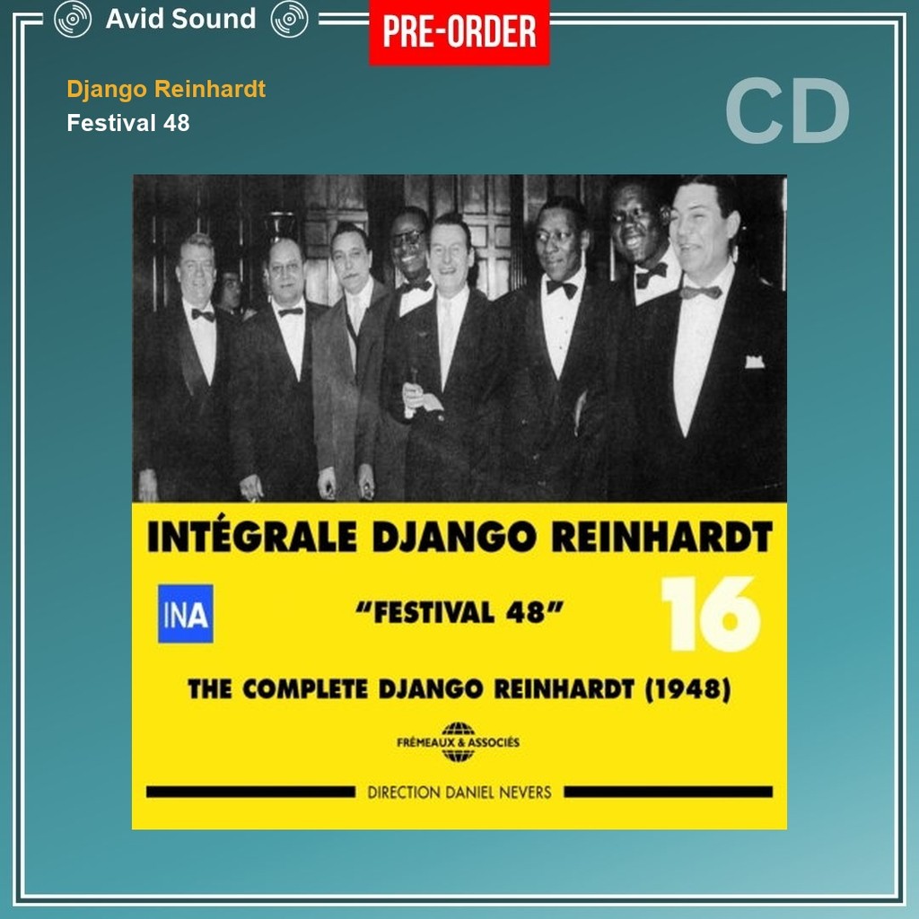 Pre-Order CD แผ่นซีดี Django Reinhardt Festival 48 ใหม่ ซีล Django Reinhardt CD