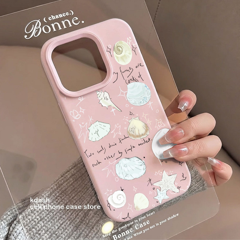 [Heartcasing] Silicone Star Shell Casing Hp Samsung A27 A57 A37 A17 5G Galaxy A07 A56 A36 A15 A55 A1