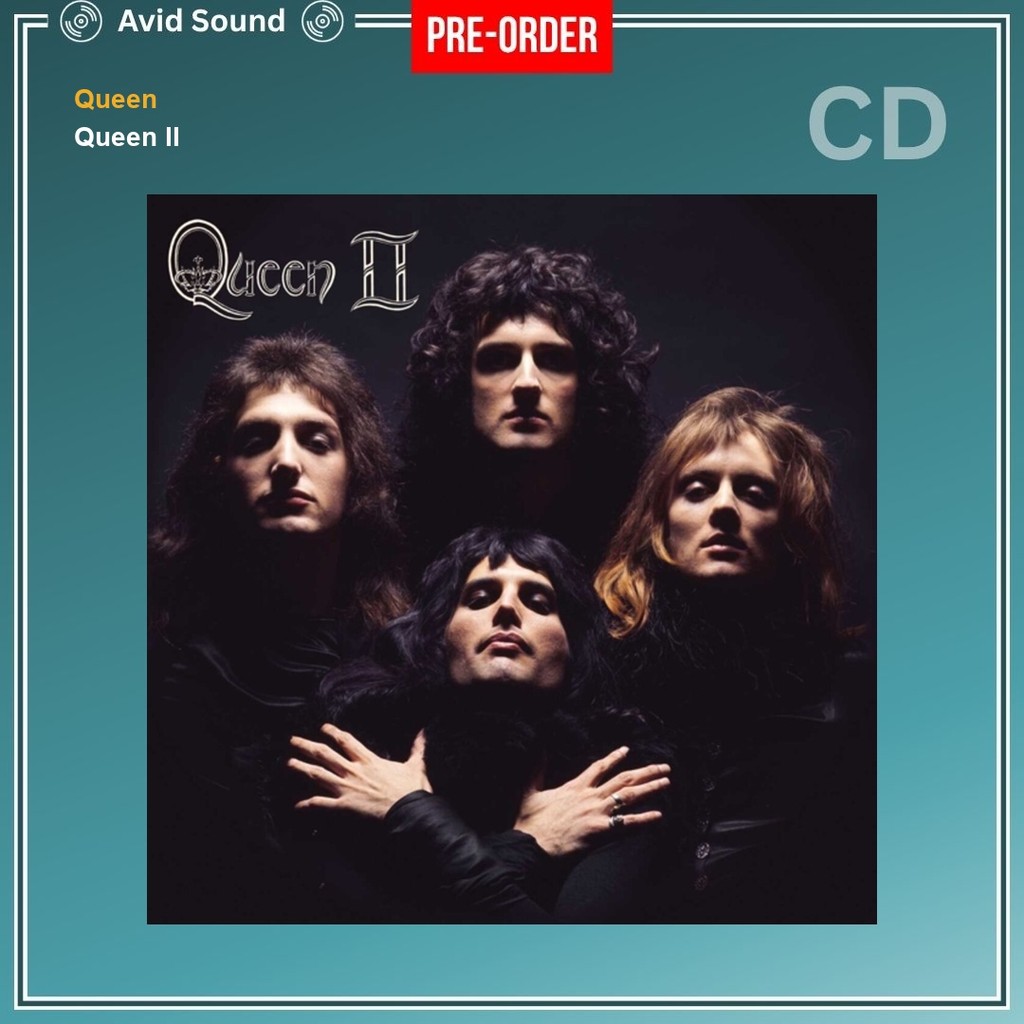 Pre-Order CD แผ่นซีดี Queen Queen II ใหม่ ซีล Queen CD