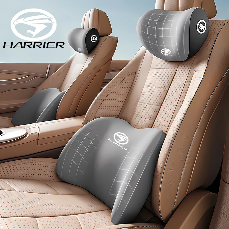 สําหรับ Harrier รถคอหมอนเอวหน่วยความจําโฟมคุณภาพสูงชุดสําหรับ toyota harrier xu80 xu60 mcu35 mcu10 m