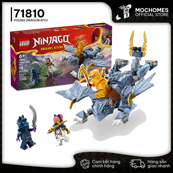 Ninja go Dragon Risinng Dragon ประกอบของเล่น Teen Ryuk 71810