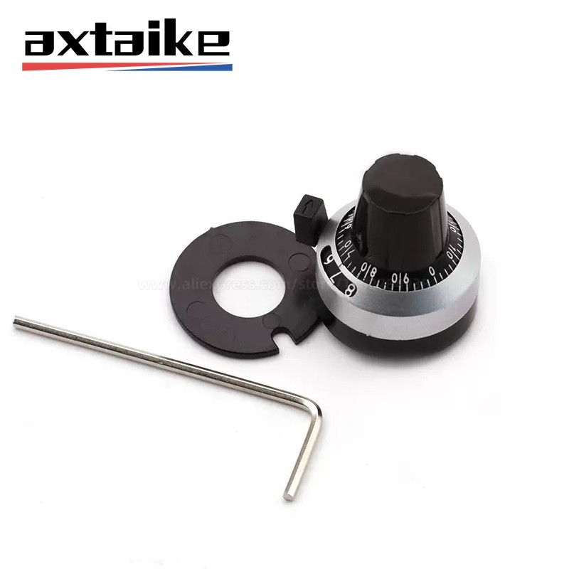 1PCS 4 มม.6.35 มม.รูรับแสง 3590S WXD3-12 WXD3-13 WXD3 Precision Scale KNOB 3590 Potentiometer ลูกบิด