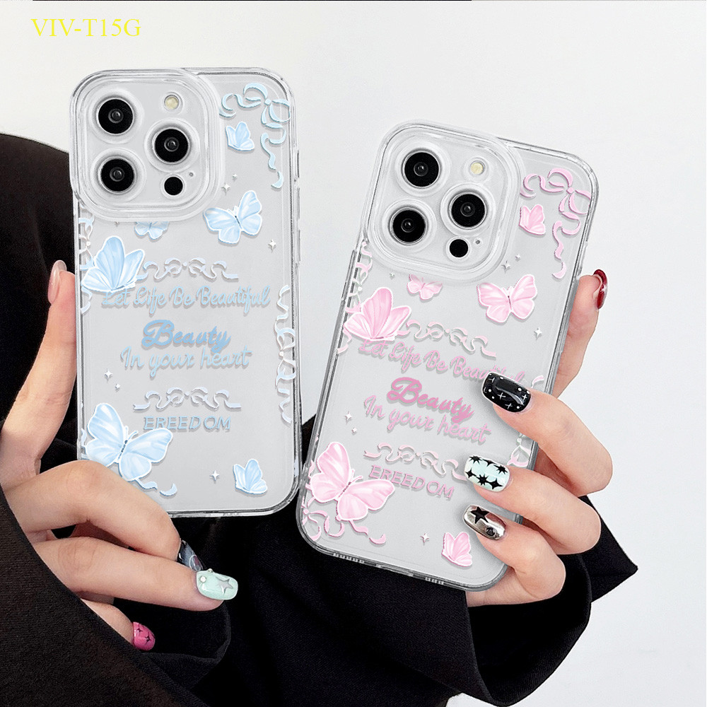 VIVO V40 V15 V9 V5 S1 T1 Lite 4G 5G กรณีปลอก Hp Softcase Kesing 0020 TMTSY