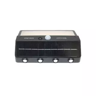 RACER ไฟผนังภายนอก SOLAR ENDURA 40 วัตต์ WARM WHITE สีดำ (1 แถม 1) จัดส่งโดย HomePro