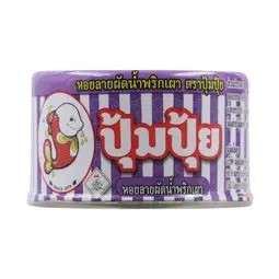 💥 ปุ้มปุ้ยหอยลายผัดน้ำพริกเผา 40กรัม 🔔 Pumpui BabyclamsChillipaste40g.