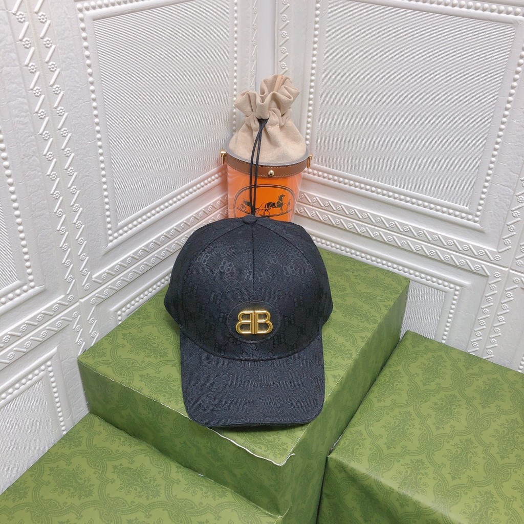 Burberry999 Classic Houndstooth Check Spring Summer Baseball Cap