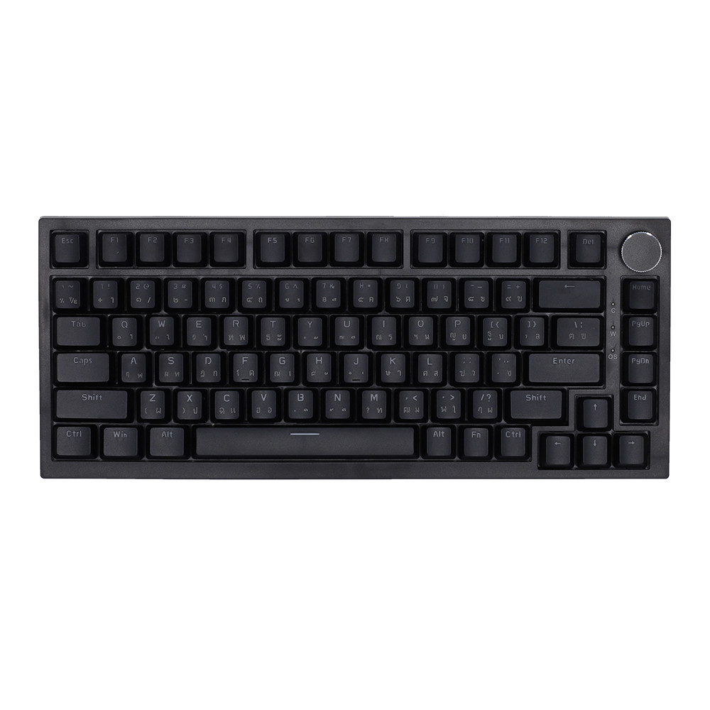 KEYBOARD (คีย์บอร์ด) AJAZZ AK820 (BLACK) (RED SWITCH WHITE LED EN/TH) .