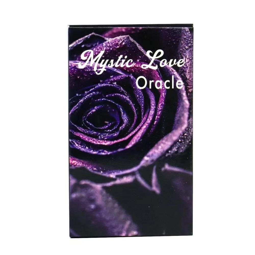 10.3*6 ซม. Mystic Love Oracle Deck 79 ชิ้นการ์ด Tarot Deck Twin Flame Deck ข้อความ