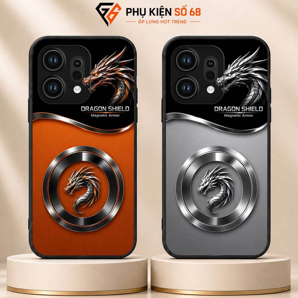 OPPO Find X8, Find X8 Pro, Find X9 Dragon Shield Magnetic Dragon Armor Case