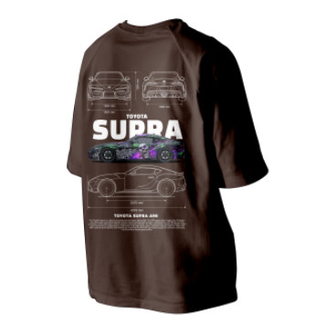 Supra A90 เสื้อยืดเจอร์ซีย์ไมโครไฟเบอร์