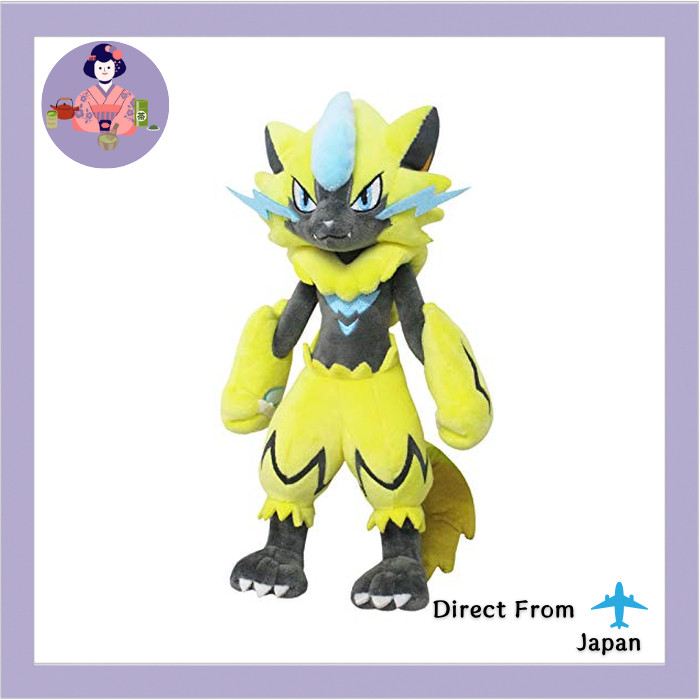 Sanei Boeki โปเกมอน ALL STAR COLLECTION Zeraora (S) W14×D9×H29cm ตุ๊กตาโปเกมอน [Direct from Japan]
