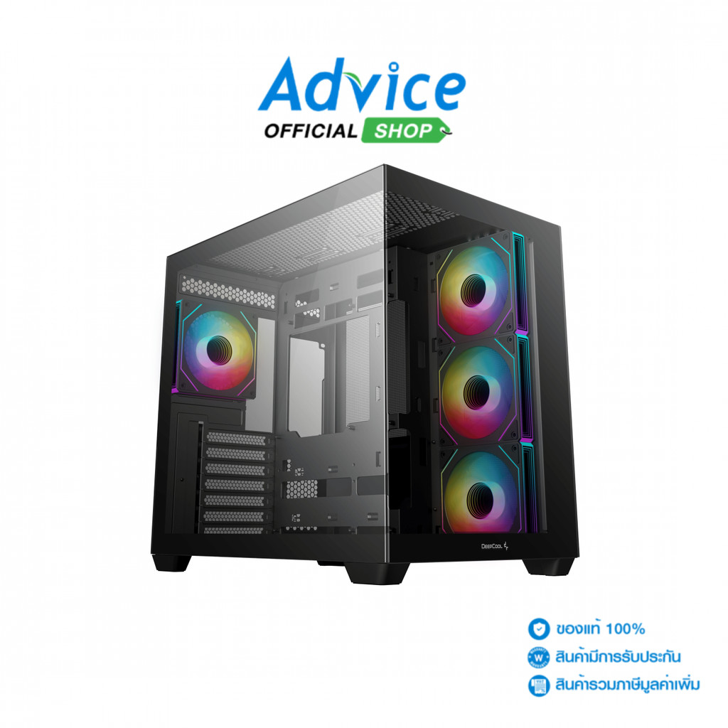 DEEPCOOL ATX CASE (NP) CG530 4F BLACK - A0174590